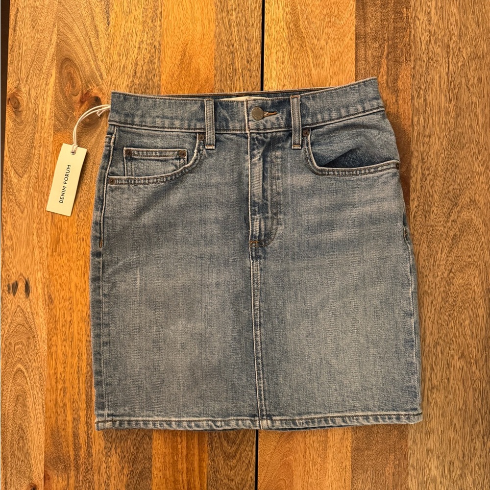 Denim Forum Blue Skirt